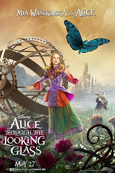 Джонни Депп, Энн Хэтэуэй и другие на новых постерах "Алисы в Зазеркалье"