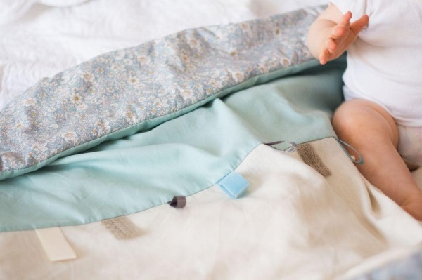 Как сшить детское одеяло своими руками