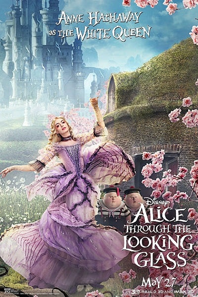 Джонни Депп, Энн Хэтэуэй и другие на новых постерах "Алисы в Зазеркалье"