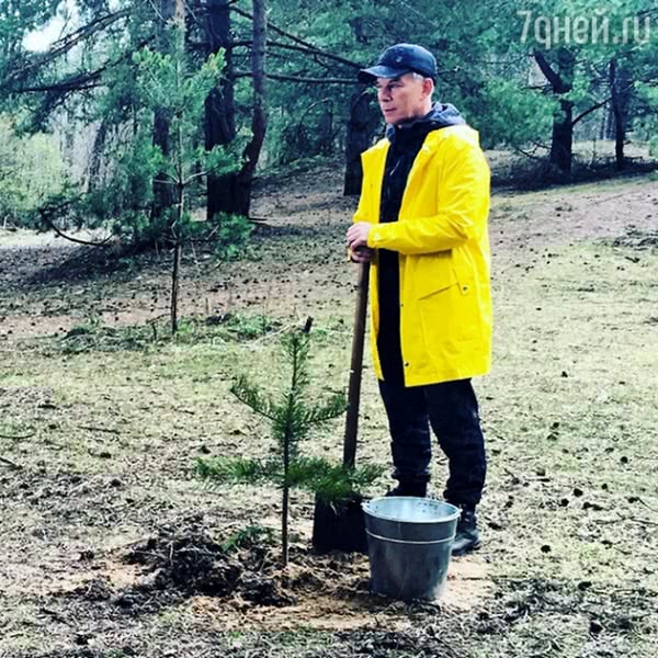 Олег Газманов посадит 27 тысяч деревьев в Москве