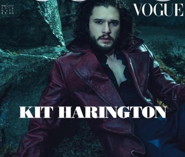 Загадочный Кит Харингтон украсил обложку L'Uomo Vogue