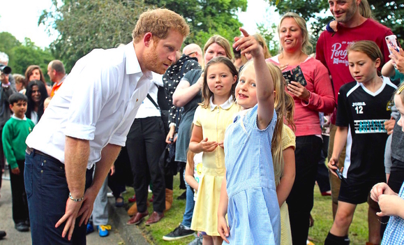 6-летняя девочка сделала предложение принцу Гарри