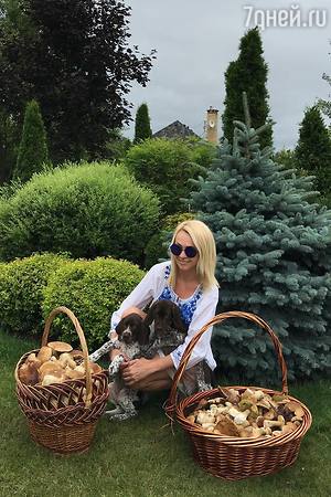 Яна Рудковская завела охотничьих собак