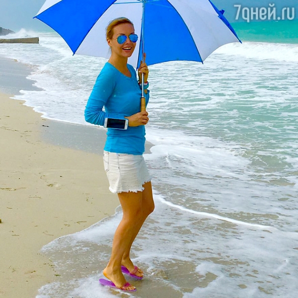 Телеведущая Ирина Сашина едва не утонула в океане
