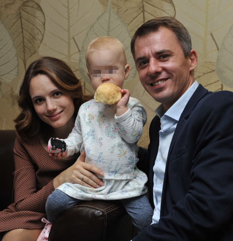 Жена Игоря Петренко подарила ему дочку