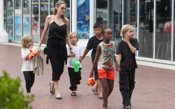 Анджелина Джоли напугала соседей переездом