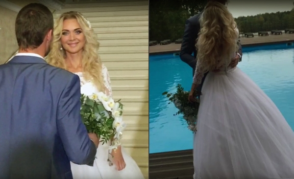 Предполагаемая невеста Александра Задойнова обнародовала свадебное видео