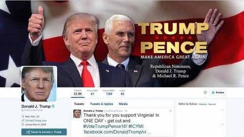 Аккаунт Дональда Трампа в Твиттере заблокировали