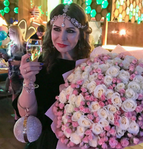 Ирина Агибалова оторвалась на вечеринке в честь дня рождения