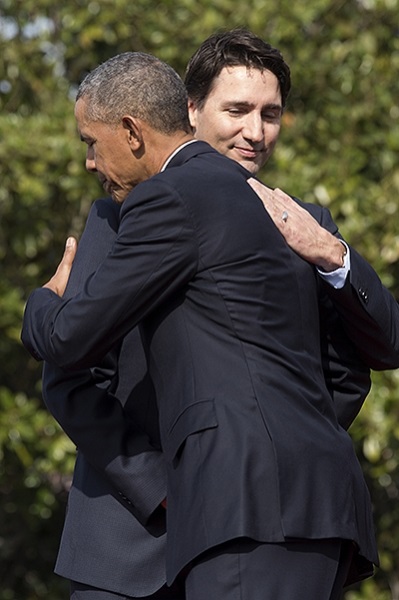 Барак Обама принял в Вашингтоне самого сексуального политика Канады Джастина Трюдо