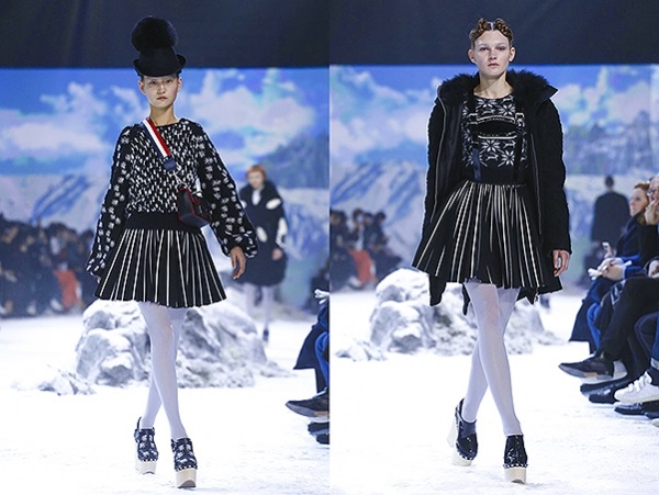 Неделя моды в Париже: Даша Жукова и Мирослава Дума на шоу Moncler Gamme Rouge