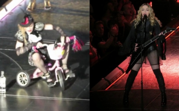 У Мадонны случился нервный срыв прямо на сцене
