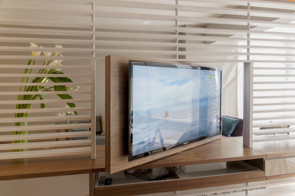 6 способов размещения телевизора в интерьере