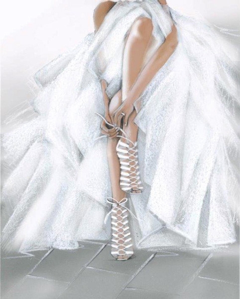 Casadei создал модель свадебных босоножек