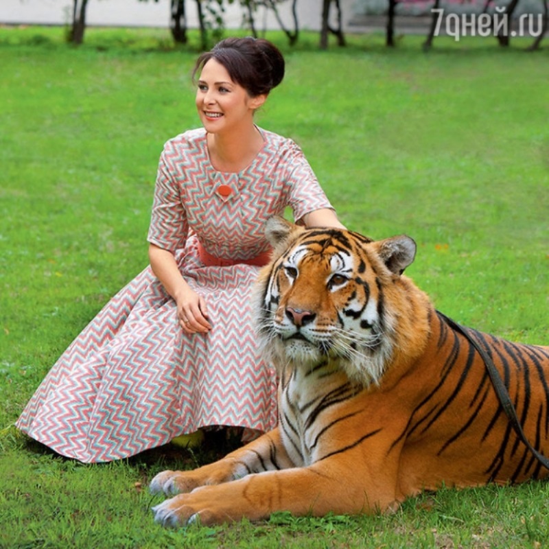 Ольга Погодина рассказала об инциденте на съемках с тиграми