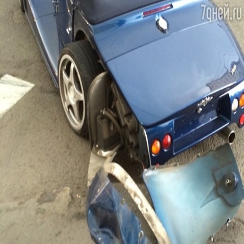 Гоша Куценко восстановил спортивный автомобиль после аварии