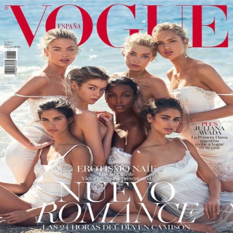 Ангелы «Victoria’s Secret» украсили страницы Vogue