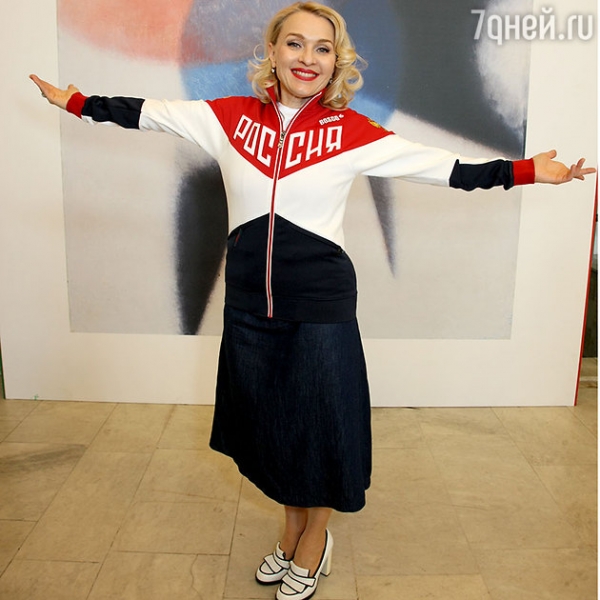 Татьяна Навка представила новую олимпийскую форму