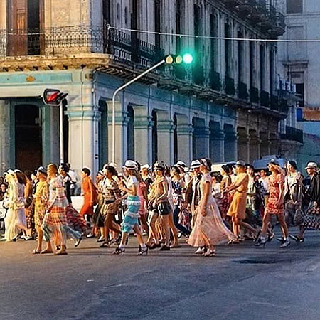 Кубинское круизное шоу Chanel: Instagram-хроника
