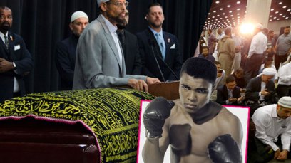 Тысячи людей простились с Мохаммедом Али