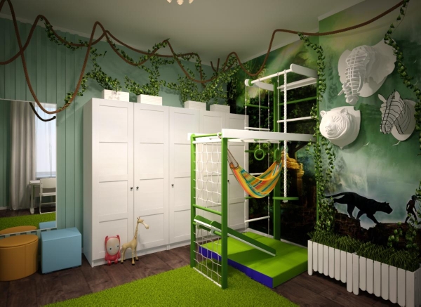 10 интересных вариантов дизайна детских комнат от российских дизайнеров