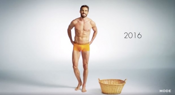 Видео: как изменилась мода на мужское нижнее белье за 100 лет