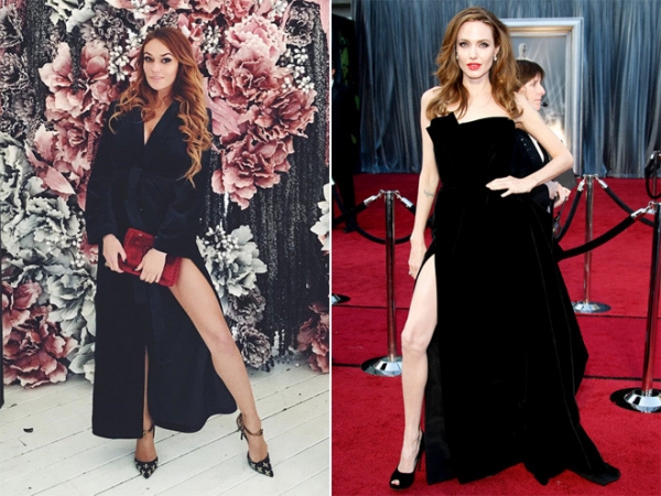 Водонаева повторила модный промах Джоли на свадьбе Ермолаевой
