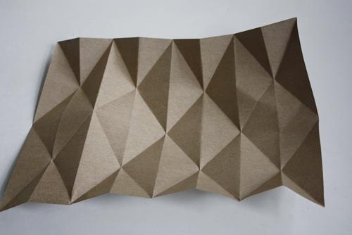 Как сделать сильный абажур в технике оригами