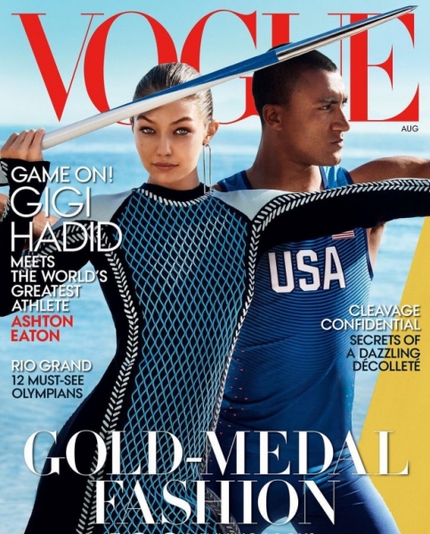 Джиджи Хадид впервые появилась на обложке американского Vogue