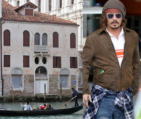 Джонни Депп продает дом в Венеции