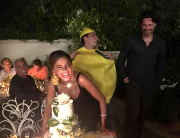 София Вергара отпраздновала 44й день рождения лимонной вечеринкой