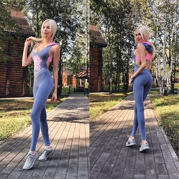 Алена Шишкова носит эротичную одежду даже на фитнес