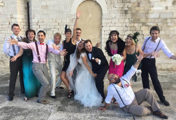 Гайдулян устроил свадебную церемонию в Италии