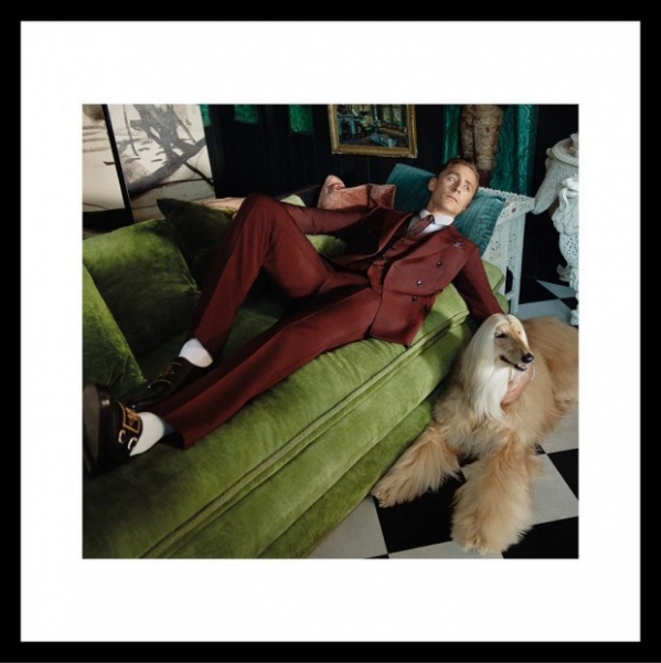 В новой кампании Gucci Том Хиддлстон снялся вместе с собаками
