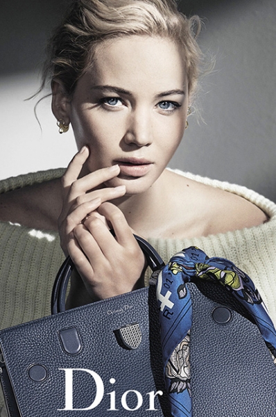 Дженнифер Лоуренс представила новую коллекцию сумок Dior