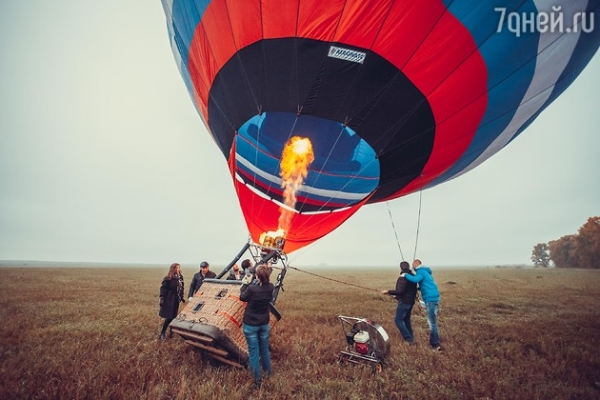 ВИДЕО: Лиза Арзамасова полетала на воздушном шаре