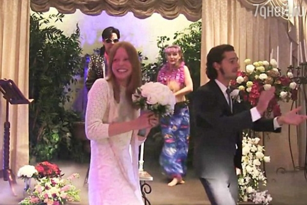 Шайя ЛаБаф сыграл тайную свадьбу в Лас-Вегасе
