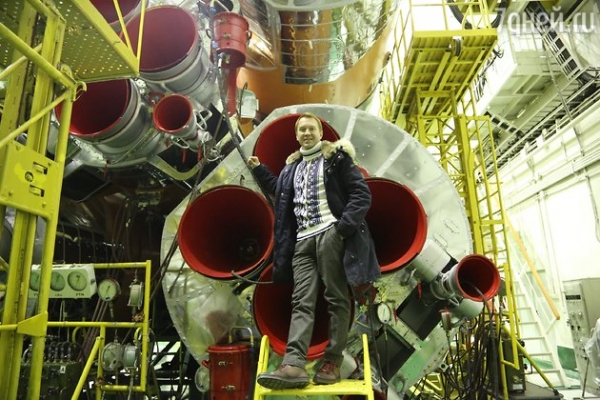 Евгений Миронов проводил на орбиту друзей-космонавтов