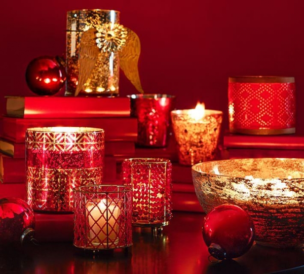 5 идей новогоднего декора в традиционных цветах