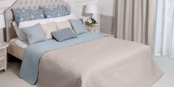 Совершенная спальня с текстилем WESS