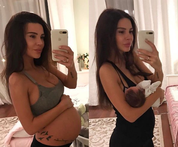 Оксана Самойлова показала фигуру после рождения ребенка