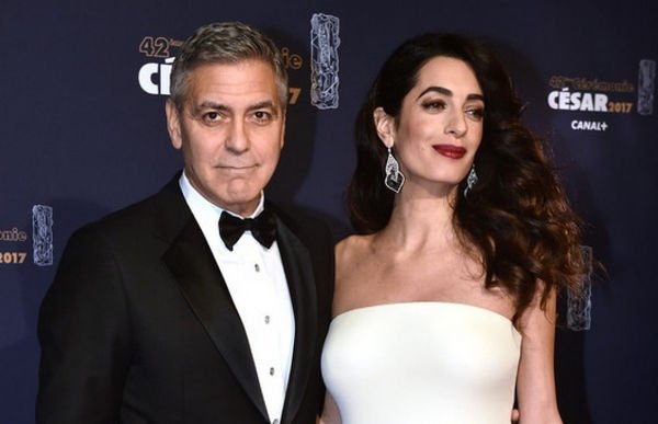 Джордж Клуни сам старается ухаживать за детьми