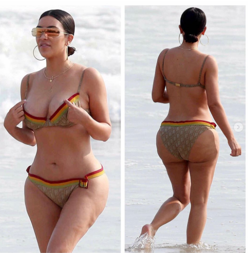 Ким Кардашьян изводит себя тренировками, пытаясь сбросить лишний вес