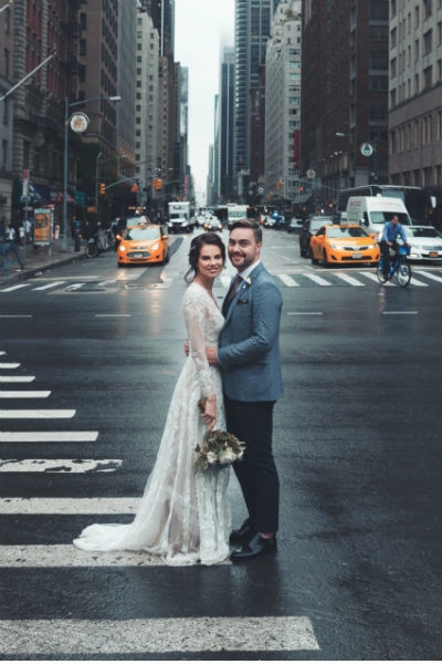 Ведущий НТВ Андрей Самарцев сыграл свадьбу в Нью-Йорке