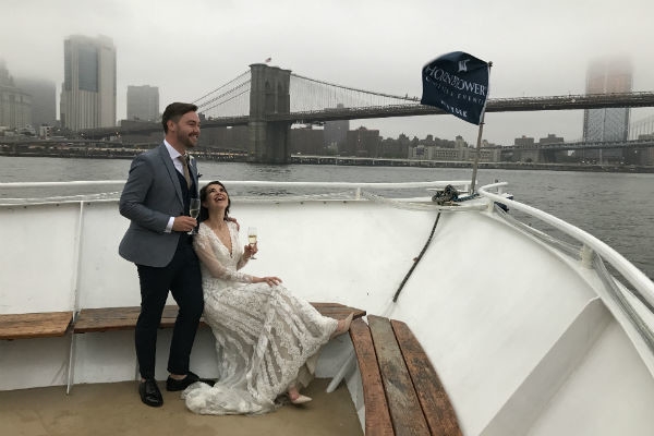Ведущий НТВ Андрей Самарцев сыграл свадьбу в Нью-Йорке