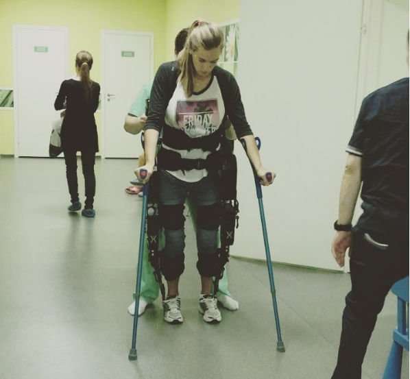 Повредившая позвоночник Мария Комиссарова намерена снова научиться ходить