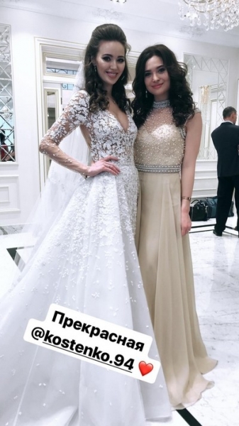 Дмитрий Тарасов и Анастасия Костенко устроили пышную свадьбу