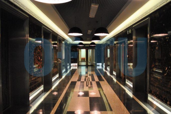 Дизайн лифтовых холлов в башне Федерация «Восток»