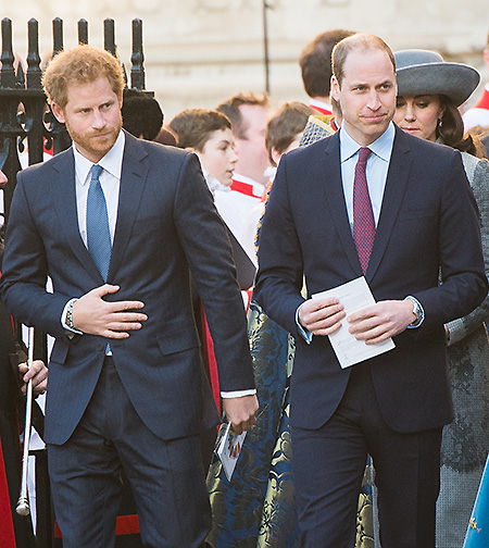 Принц Уильям будет шафером принца Гарри на его свадьбе с Меган