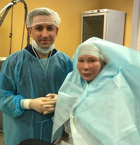 Татьяна Васильева вновь доверила свое тело пластическому хирургу